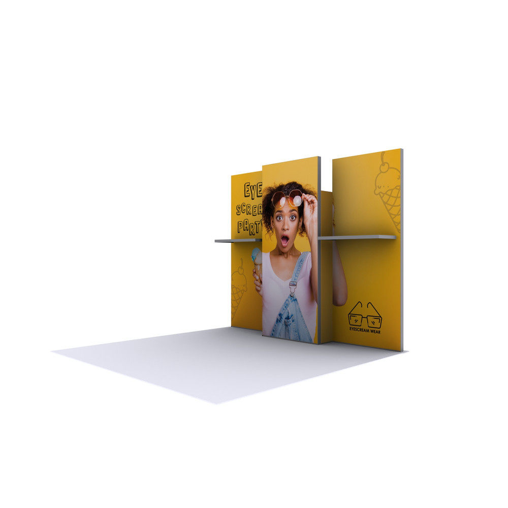 10ft aluminum trade show booth display