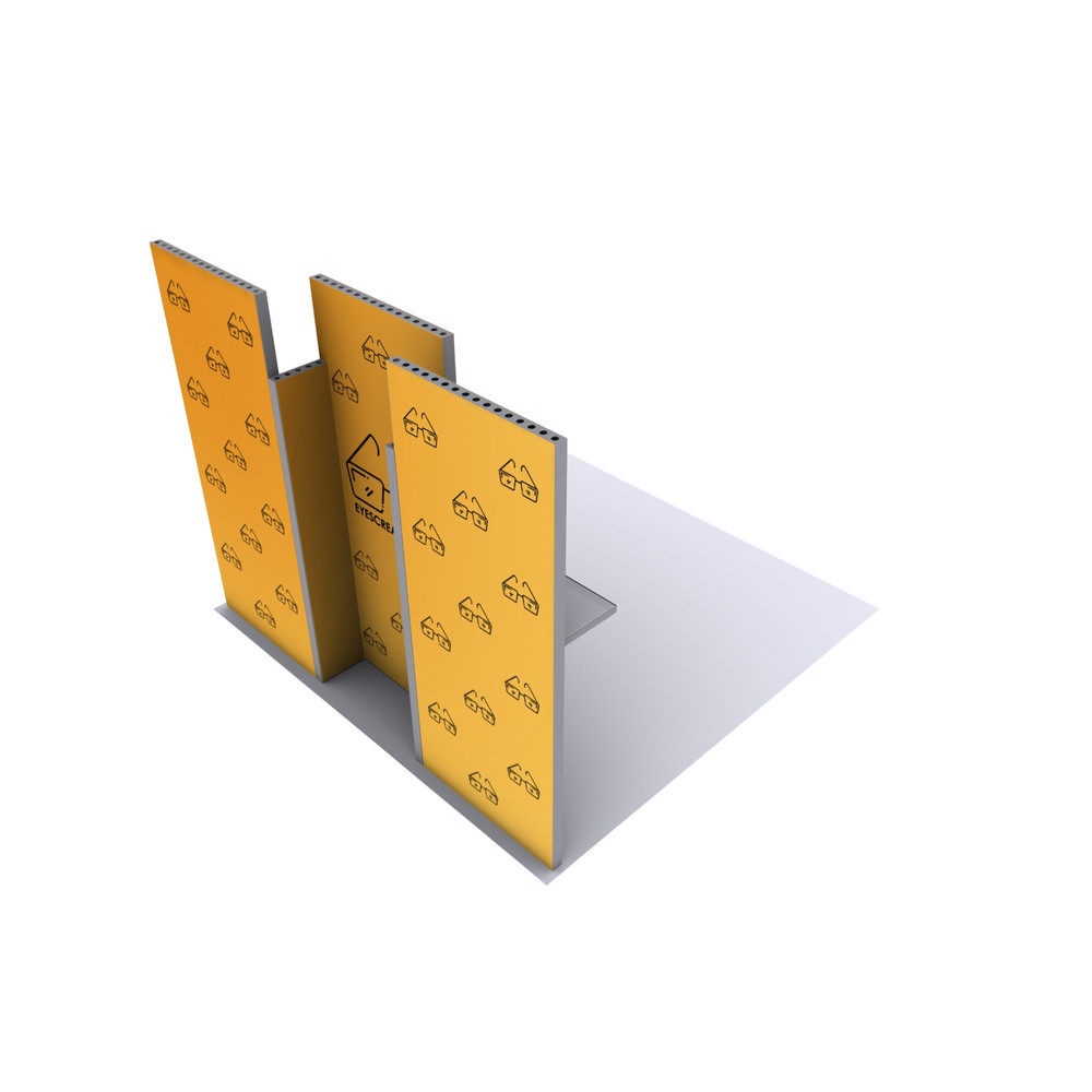 10ft aluminum trade show booth display