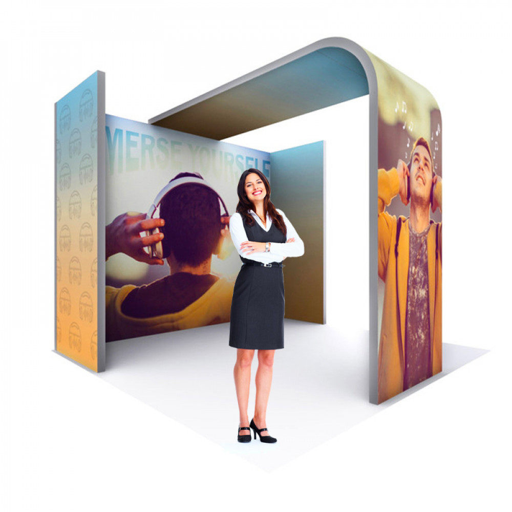 Hot Sale Portable Arch Trade Show Event Backdrop Stand