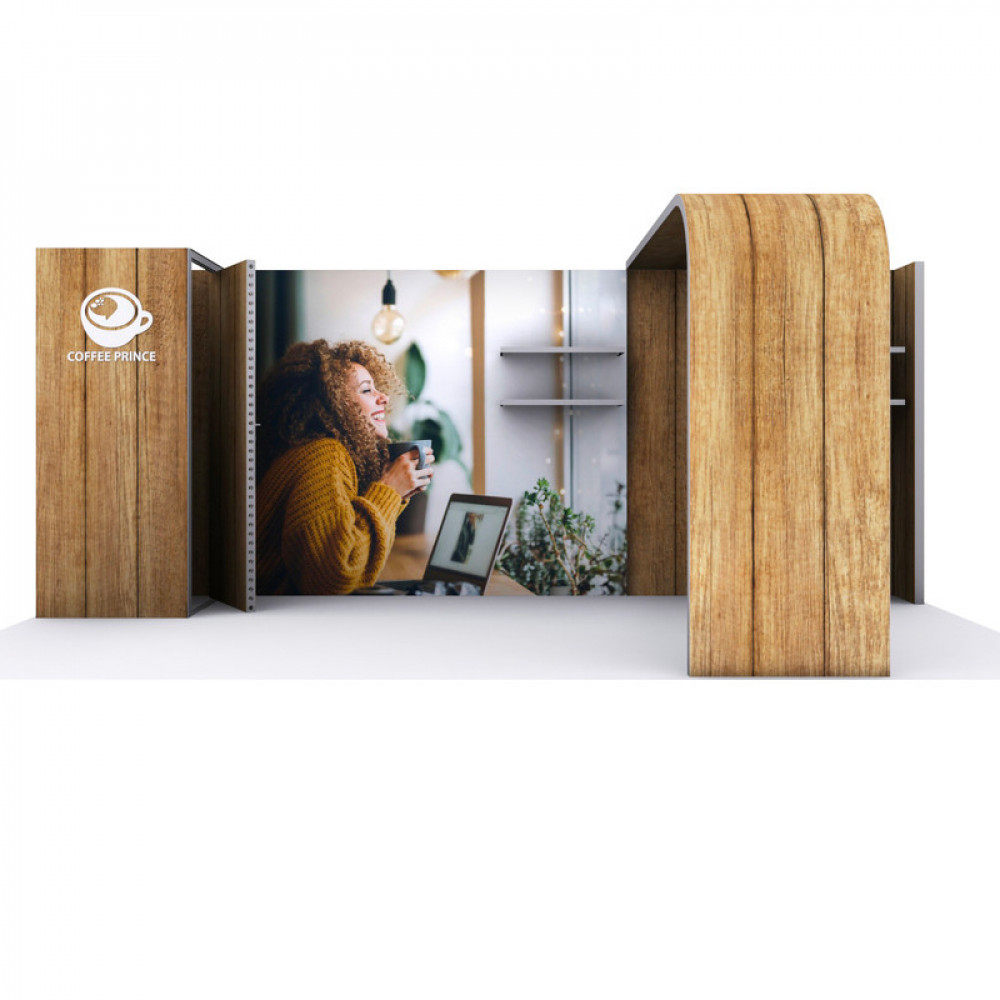 Modern Aluminum Trade Show Display