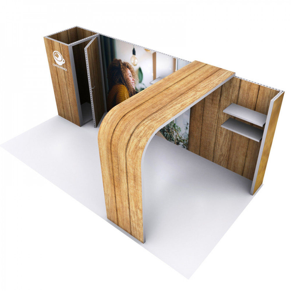 Modern Aluminum Trade Show Display