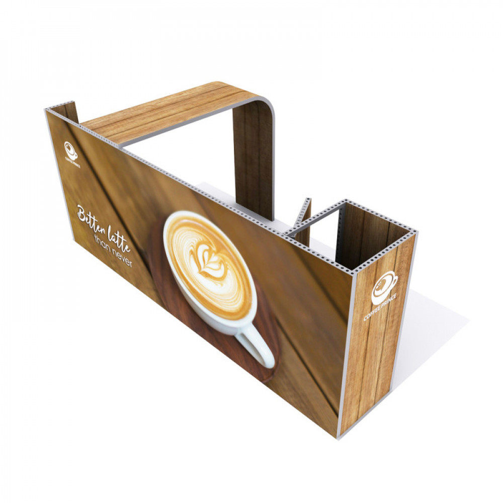Modern Aluminum Trade Show Display
