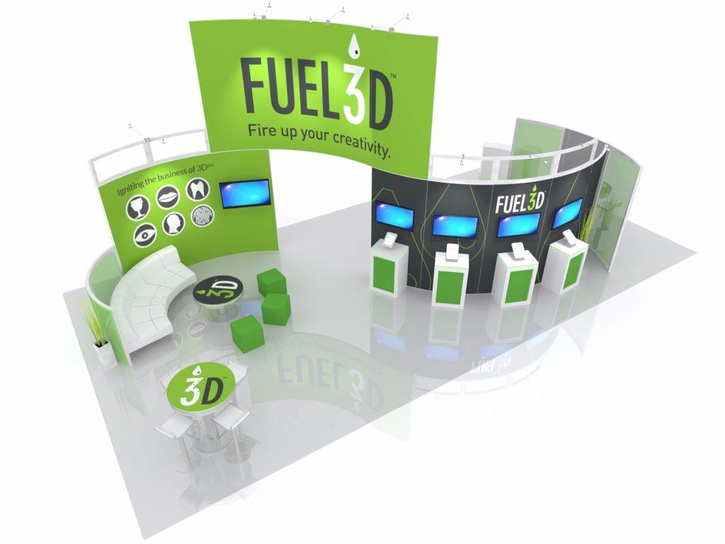 Reusable Aluminum Profiles Trade Show Equipment Shell Scheme Booth