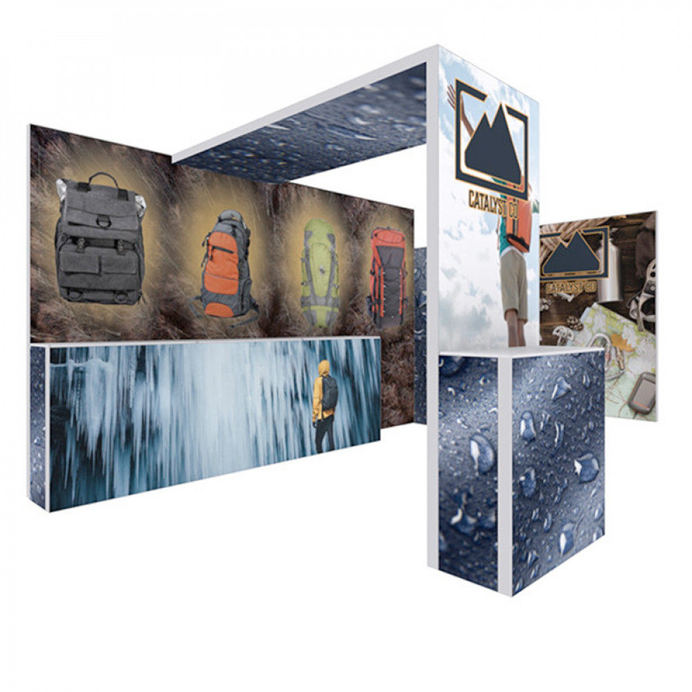 Portable Combination Light Box Display Expo Booth