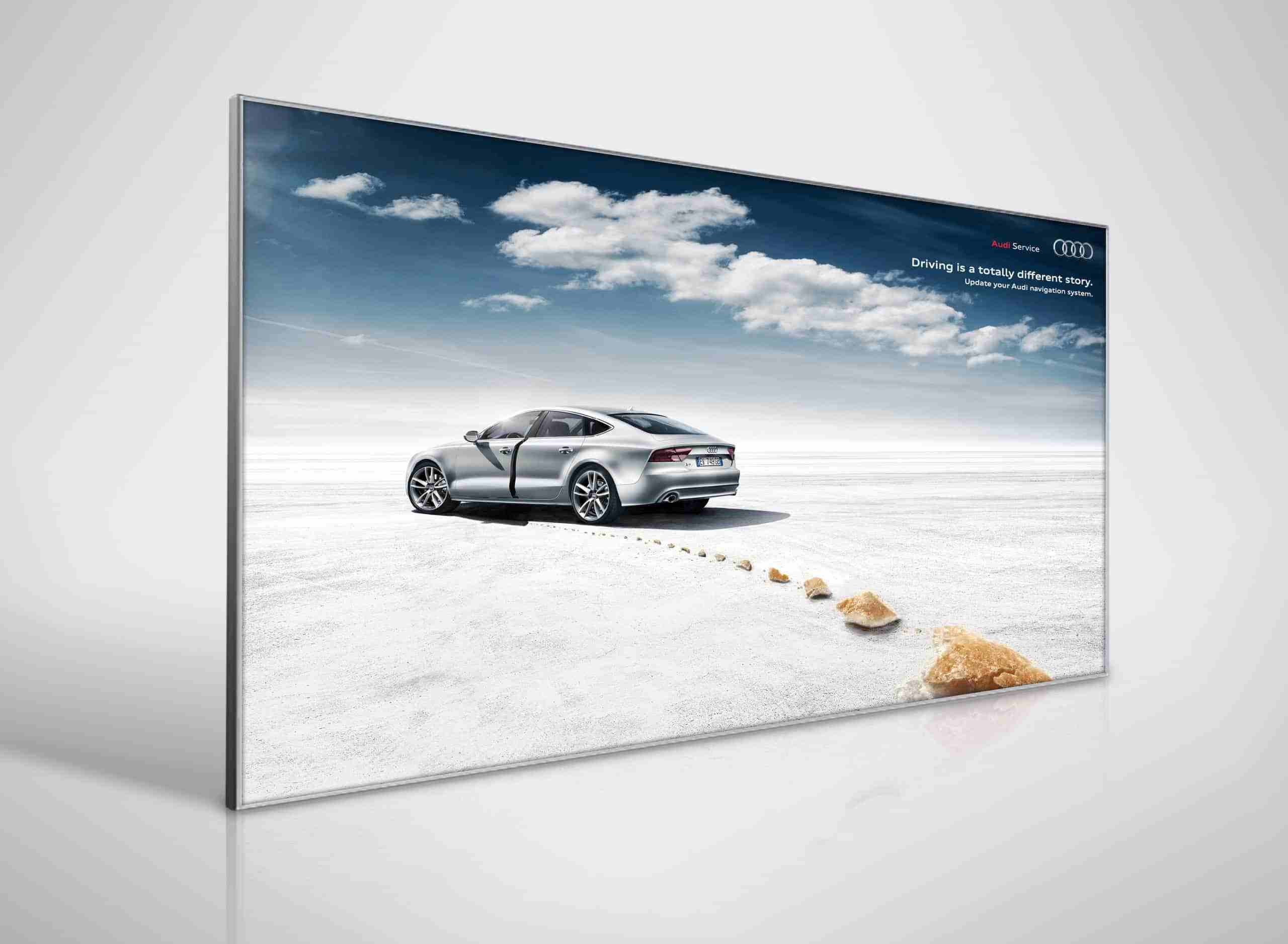 wall mount fabric light box