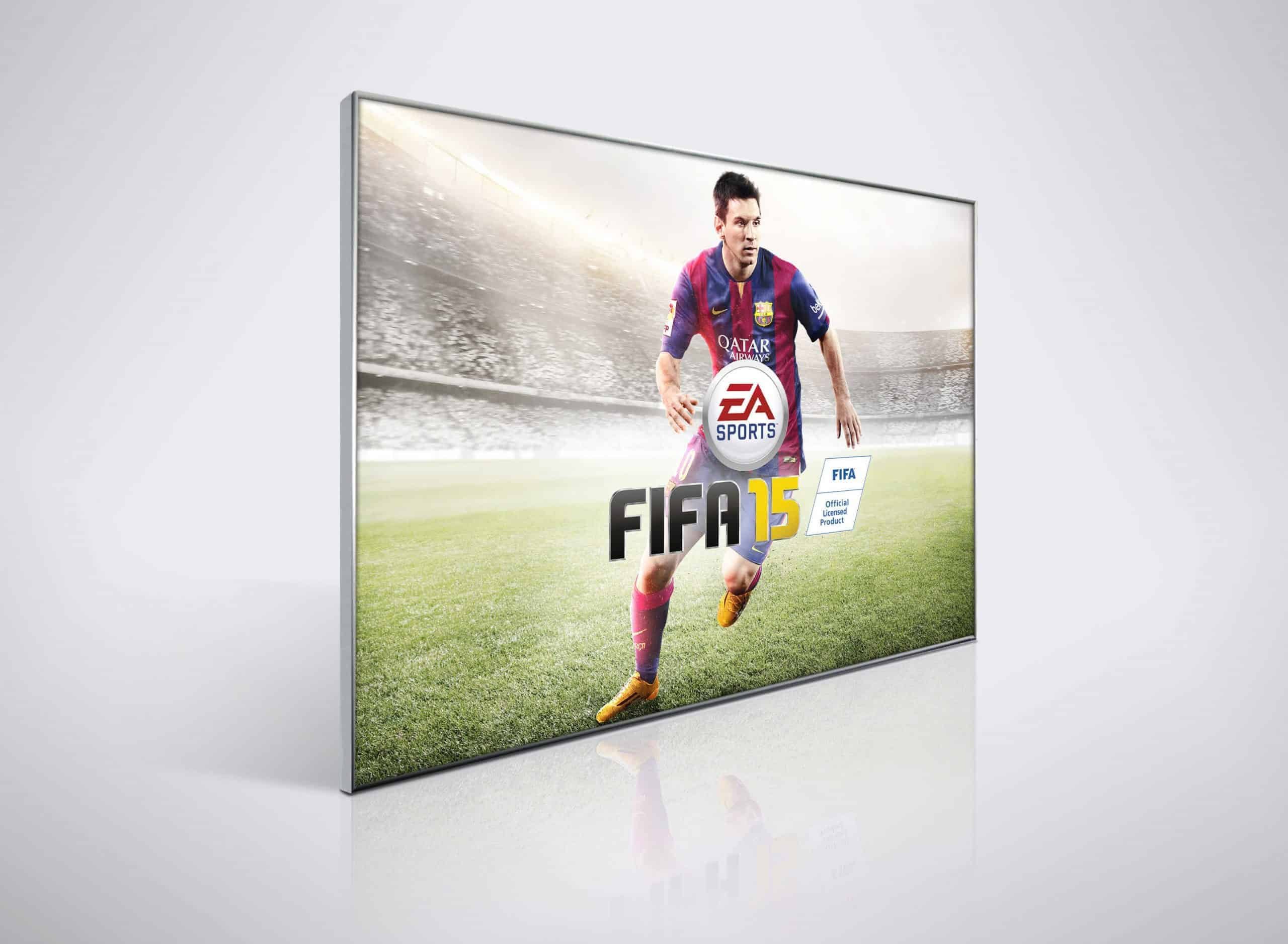 wall mount fabric light box