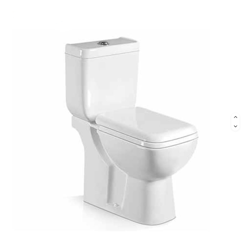 KSB006 Modern Large Square White Bathroom Set Ocean Cream Parma Commode Toilet with Watermark Certificate Washdown Toilets