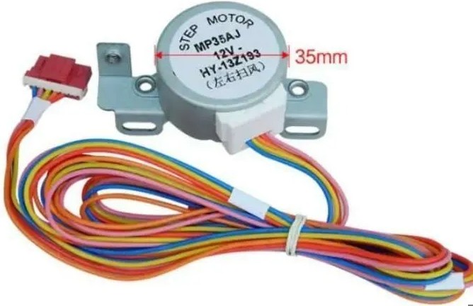 mini electric motor for split air conditioner indoor unit air swing