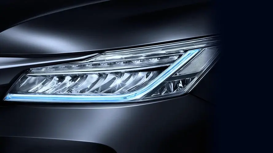 Led dual -light lens car light modification