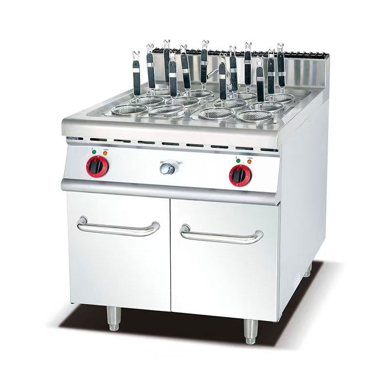 Gas Pasta Cooker With Cabinet