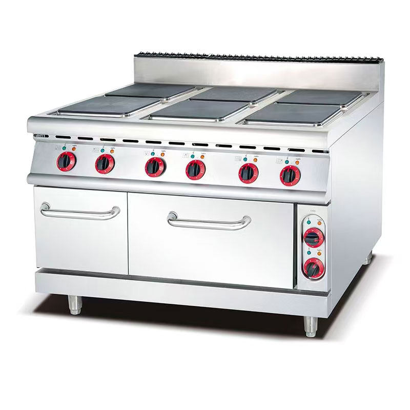 Electric Range With 6-Hot Plate& Oven