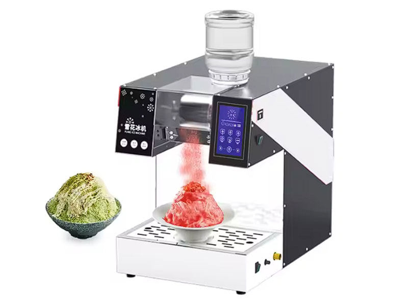 Bingsu ice crusher snow flake ice shaver machine