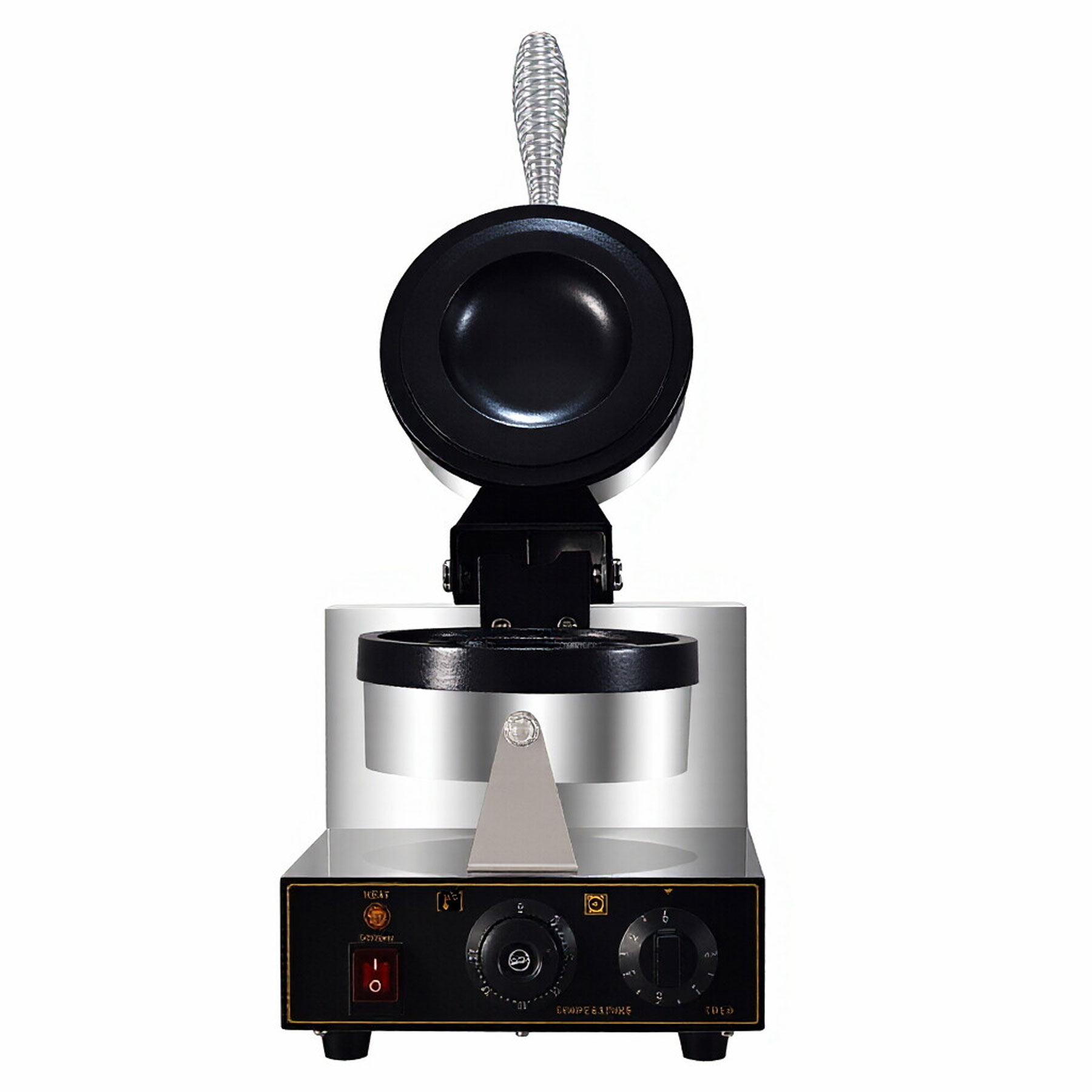 Commercial UFO Ice Cream Burger Machine | Electric Gelato Panini Press Waffle Baker