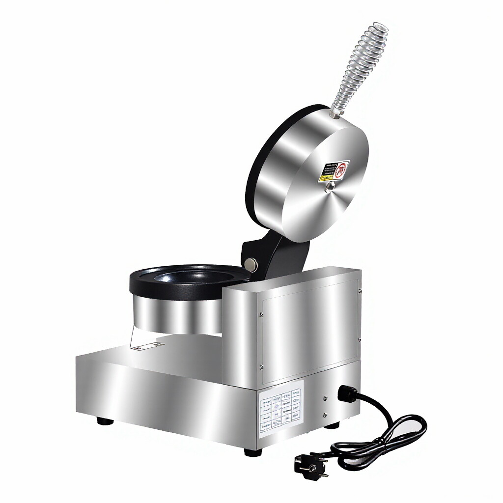 Commercial UFO Ice Cream Burger Machine | Electric Gelato Panini Press Waffle Baker