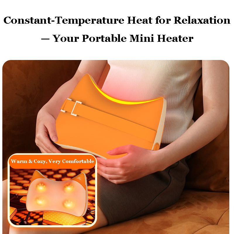 Heated Waist Massager Pillow