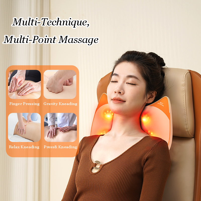 Heated Waist Massager Pillow