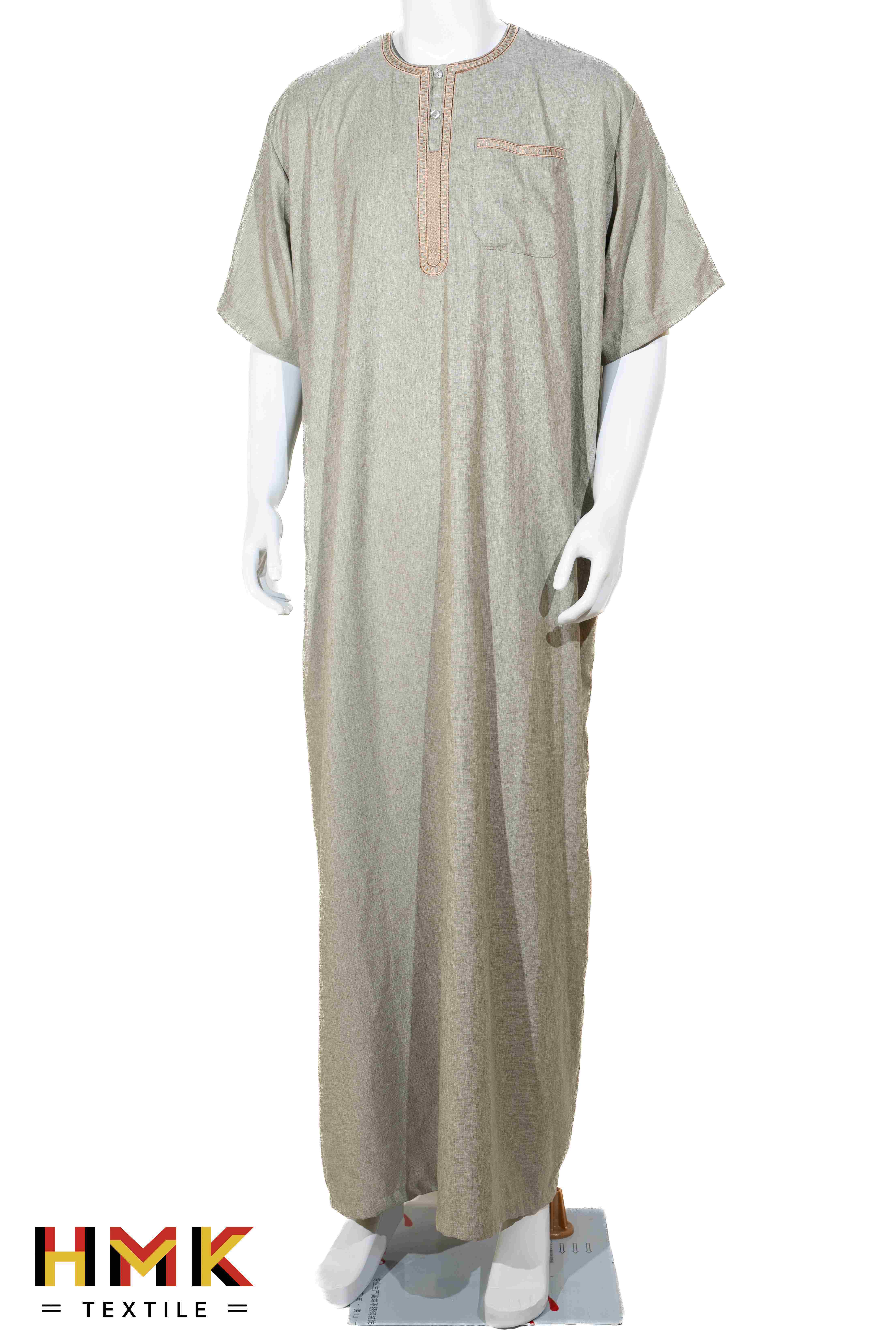 SHORT SLEEVE MOROCCO ROBE H002