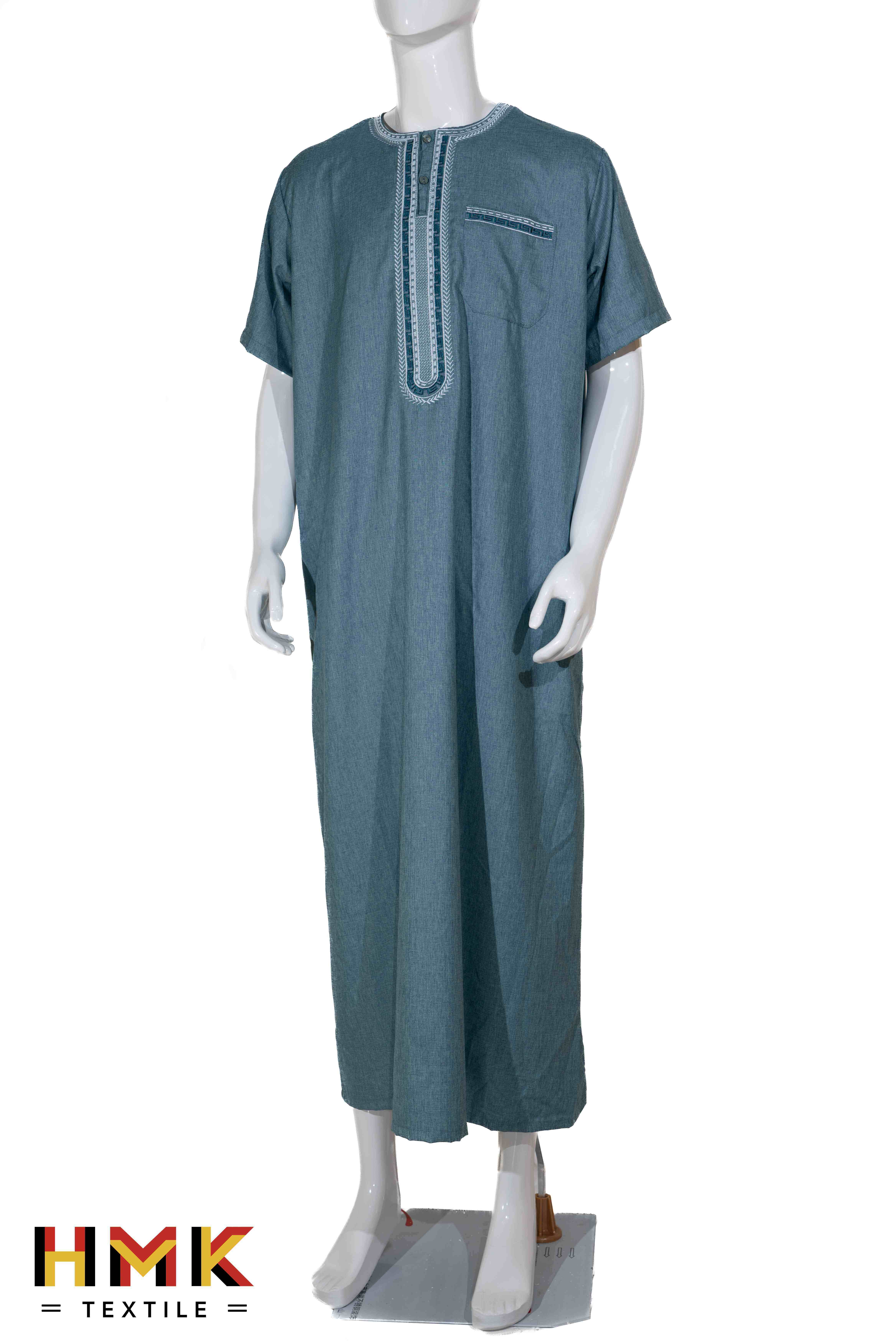 SHORT SLEEVE MOROCCO ROBE H004