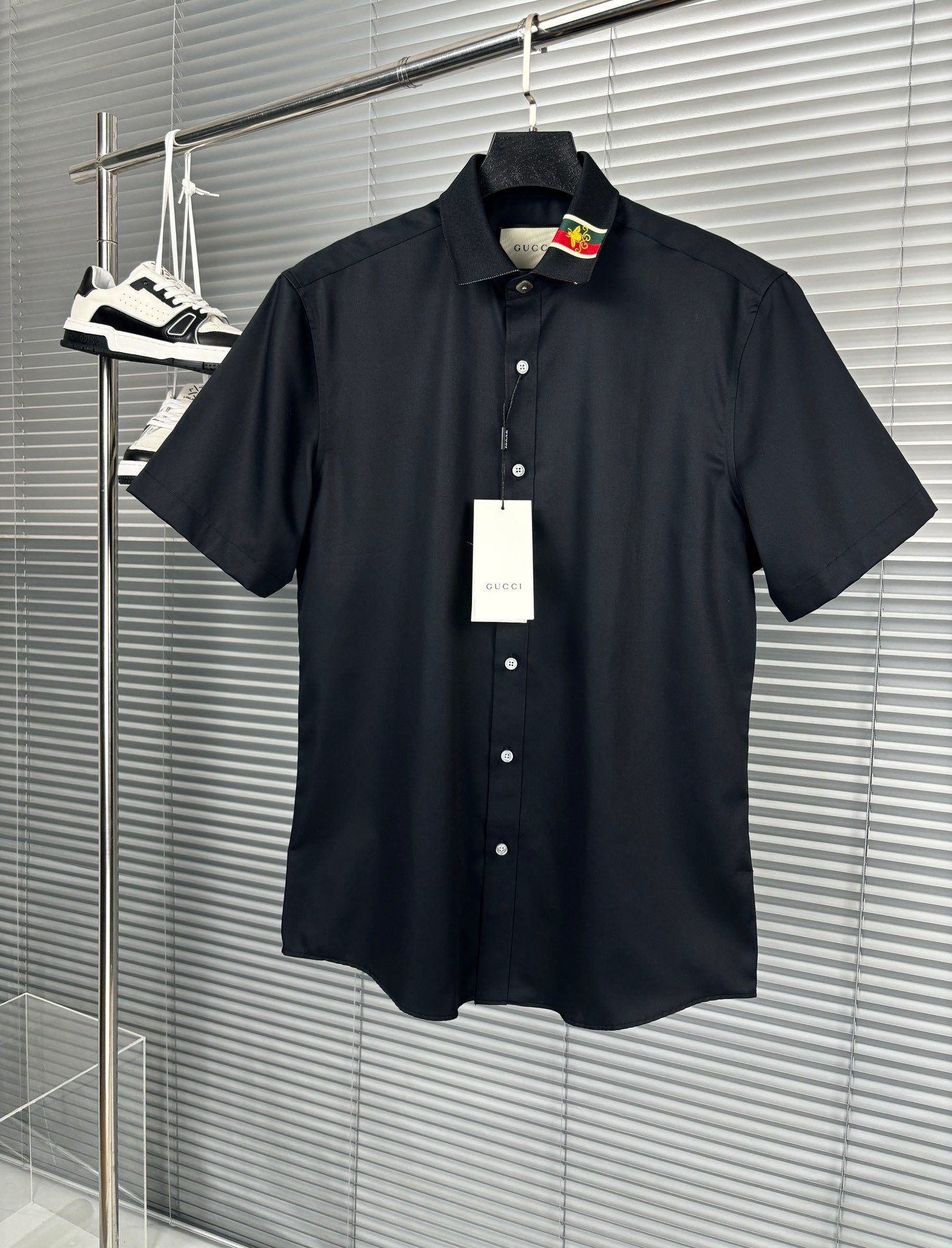 Men's business casual cotton short-sleeved shirt. Goods from the trading company channel. 100% pure bloodline. The 2024 official new product. The classic evergreen ace product!