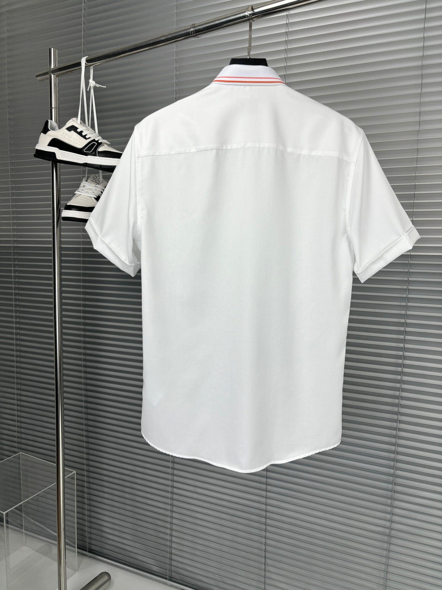 Men's business casual cotton short-sleeved shirt. Goods from the trading company channel, 100% pure breed. The 2024 official new product. Classic evergreen ace product!