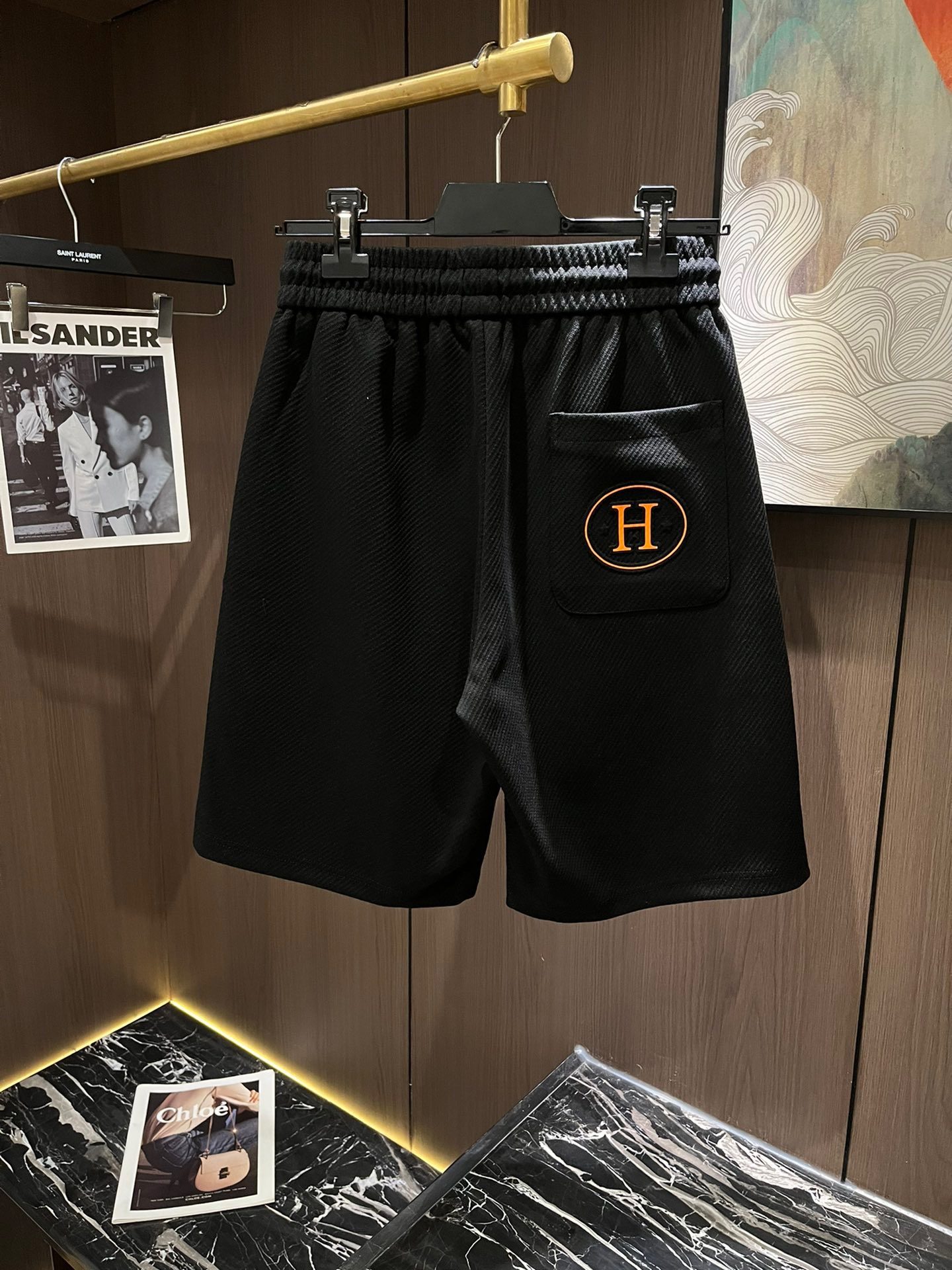 Men's five-point shorts for summer 2024, a popular item!!! So amazing... Extremely good-looking!!! Basic style... The fabric is made of knitted cotton blend fabric