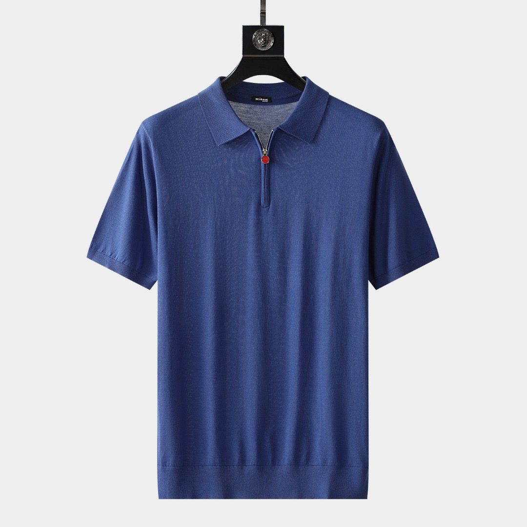 New style men's business casual short-sleeved POLO shirt with turnover collar for Spring/Summer 2024! It's the brand that the old money are chasing after BC and LP! The high-end main line series is also the ace of the entire family, and the price is also the most expensive.