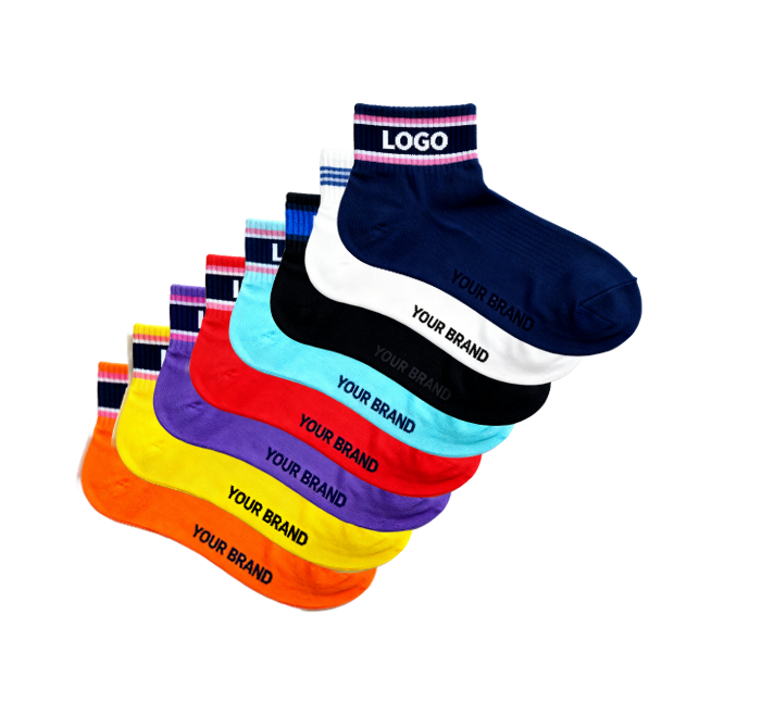 Custom Logo Crew Socks