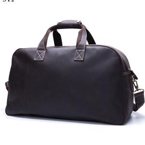 Crazy horse leather duffle