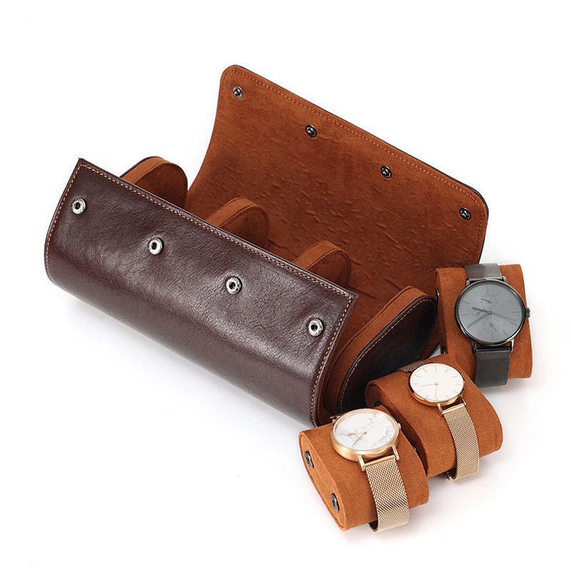 leather watch case