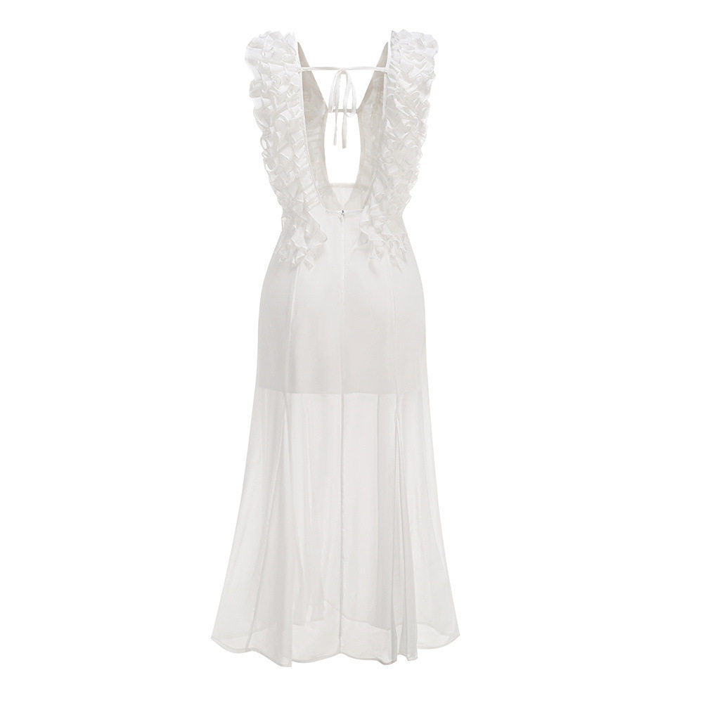 Elegant gauze dress