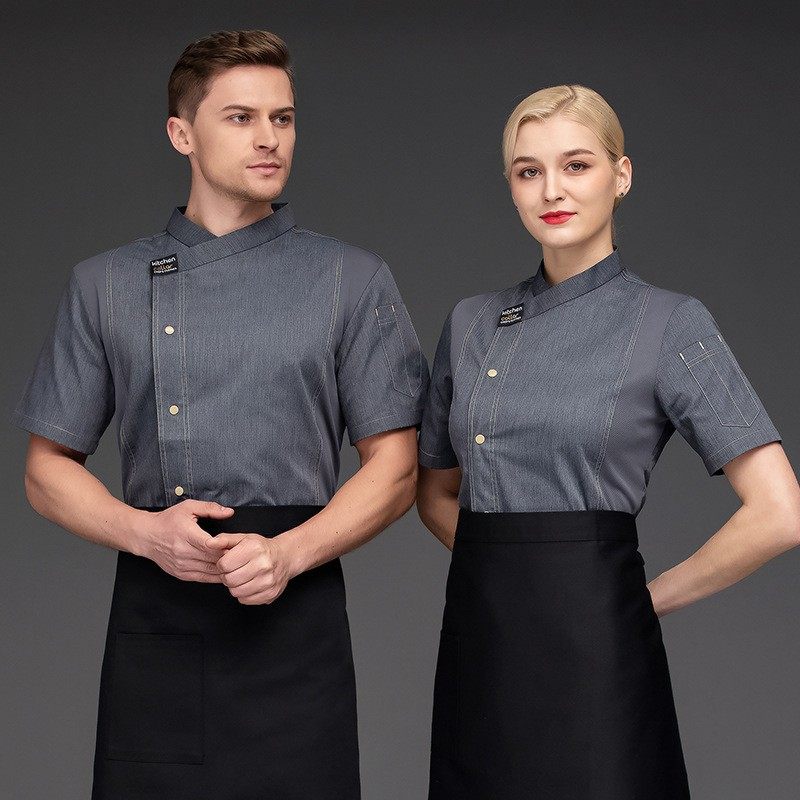 短袖厨师服-C款