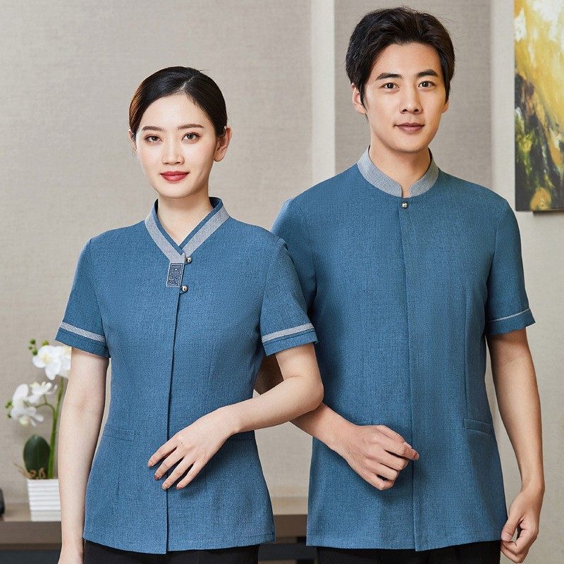 保洁员工作服PA制服 酒店工作服夏装