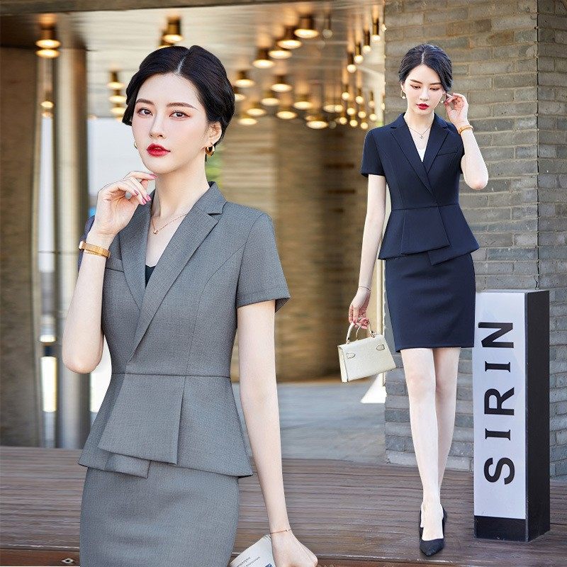 行政套装女-B款