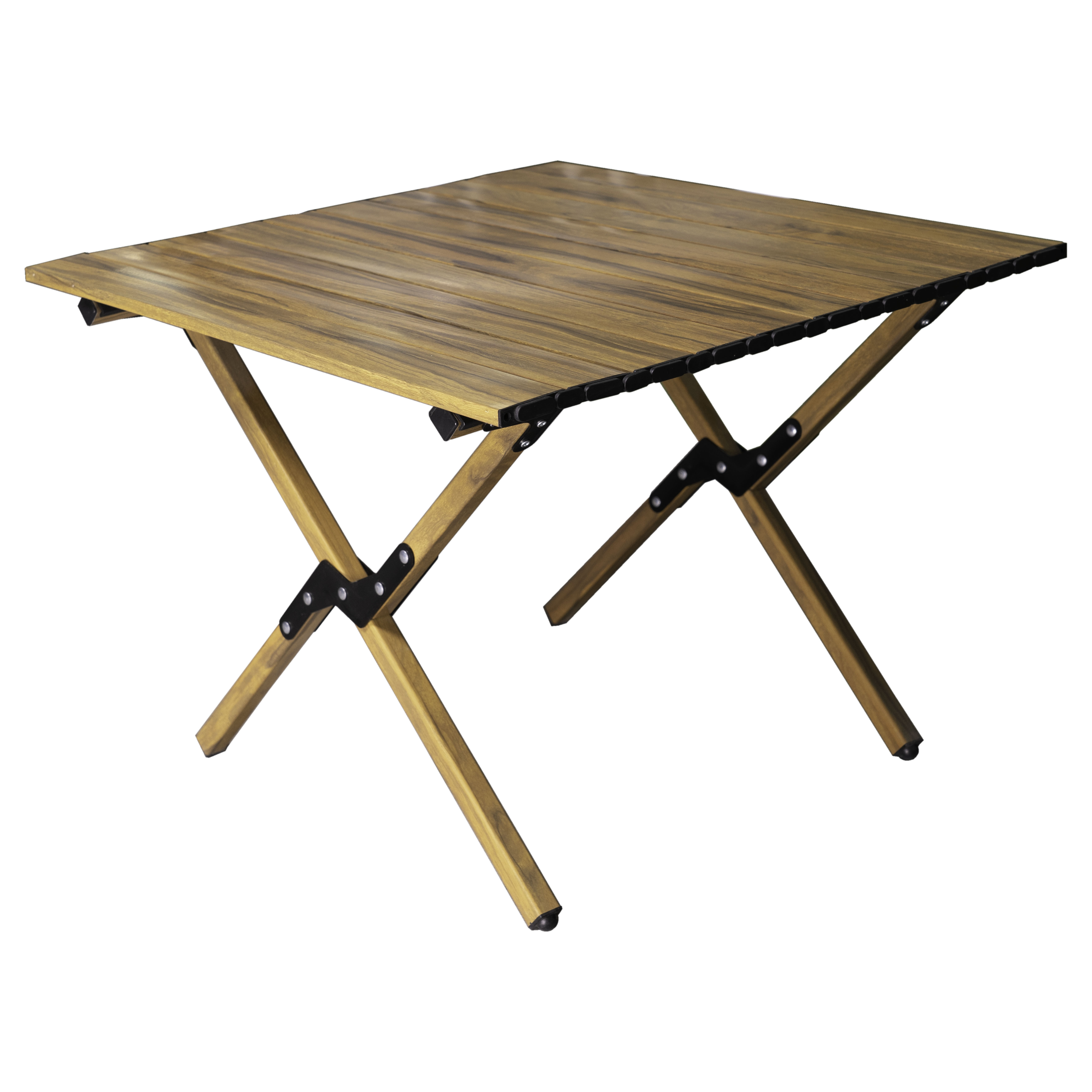 FS6481 Mesa Plegable de Madera para Exterior 60 cm