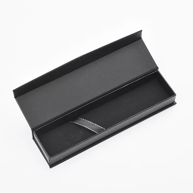 Japanese and Korean flip-top pen box, signature pen, advertising pen, ballpoint pen, pen box, pen gift box, packaging, custom logo