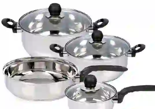 Stainless steel cookware