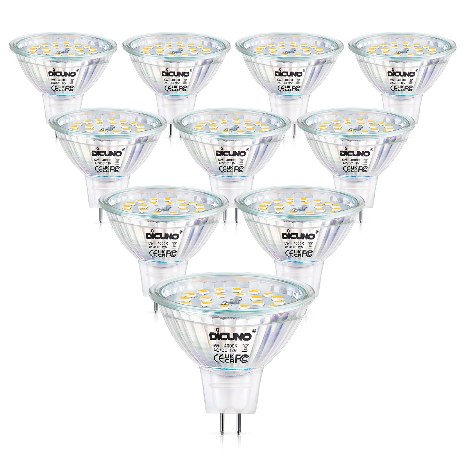 Ampoule LED à intensité variable, lampe spot, halogène de remplacement,  vert, bleu, jaune, blanc chaud, GU10, MR16, GU5.3, E14, 9W, 500strada, DC,  12V, 24V - AliExpress