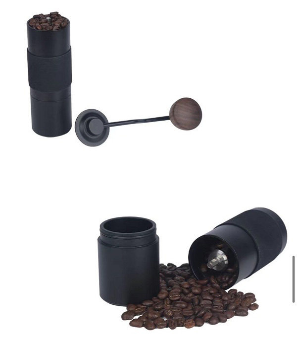 Home Use Professional Espresso Bean Coffee Tool Set Stainless Steel Flat Conical Burr Commercial Manual Coffee Grinder