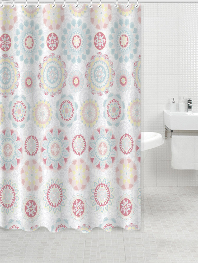 Bohemian 3d Bathroom Curtains Indian Boho Shower Curtains