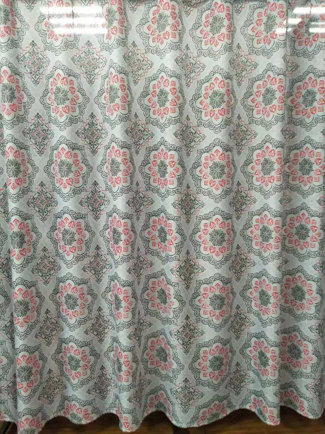 Ornate Medallion Design Shower Curtain