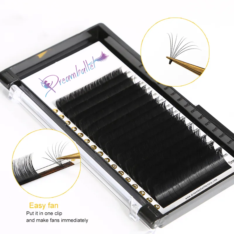 Easy Fanning/Self Fanning lashes/Rapid bloom Lashes