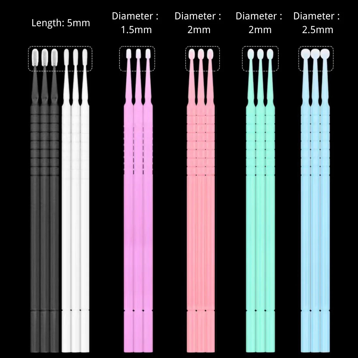 New Disposable Micro Swabs Brush