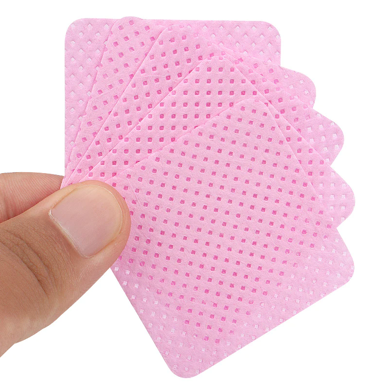 Eyelash Glue Wipes Pink