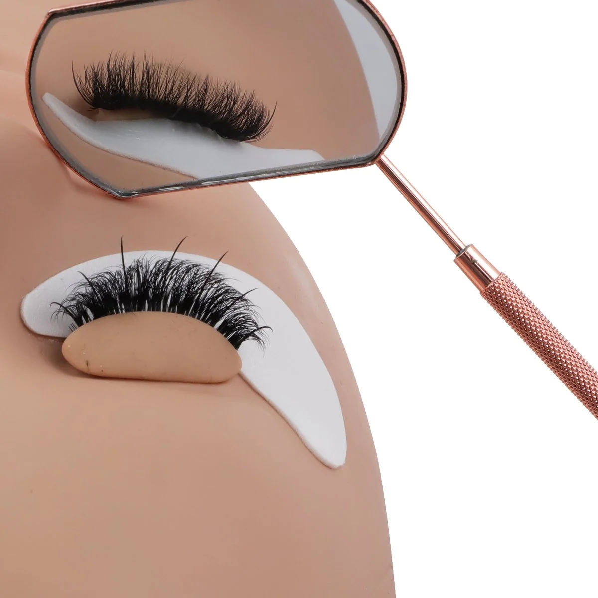 Stainless Steel Large Eyelash Extension Mirror