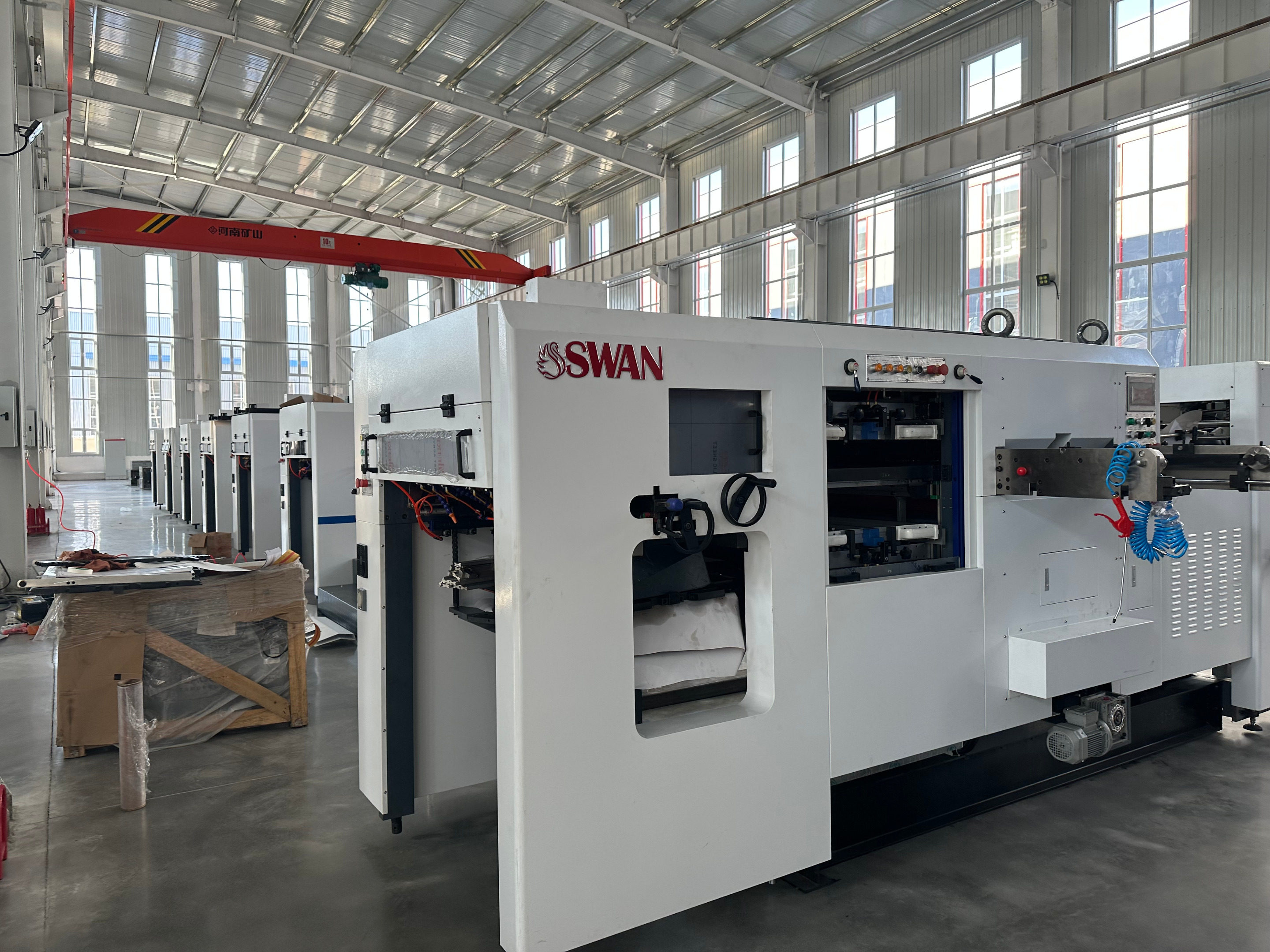 SWAN Rotary Automatic Die Cutting Machine 80-2000gsm Cardboard Box