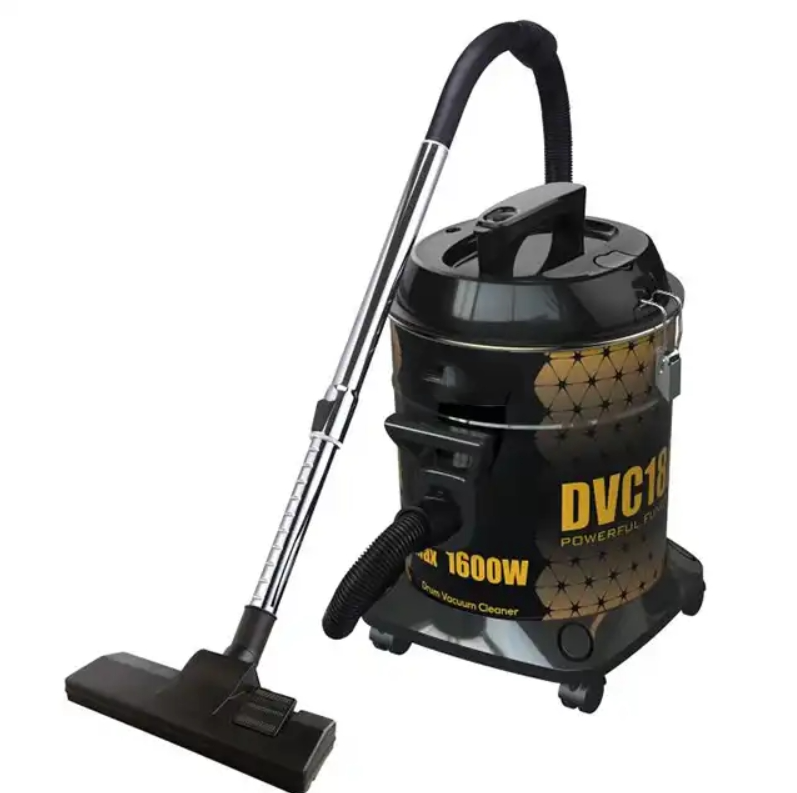 VACUUM CLEANER HUA025 Power Source Electric Bag Or Bagless With Bag Power (W) 1800 Voltage (V) 220 Installation Drum Vacuum Product name Drum vacuum cleaner Color Various design Application Household Capacity 18L/21L/25L