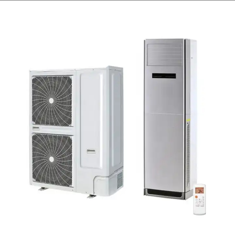 AIR CONDITIONER HUA017 Capacity (btu) 24000 COP 3.1 EER 3.0 Power (W) 2500 Voltage (V) 220 Refrigerant R410 Air Flow Volume 1000m3/h Noise Level (in door) 42 dB(A) Noise Level (out door) 56 dB(A) Net Dimension (in door) 480*330*1750 Net Dimension (out door) 900*650*315 Piping Size 6.00mm (liquid) /15.88mm (gas)