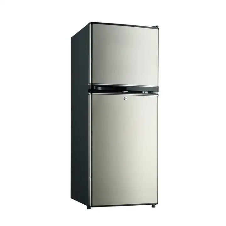 REFRIGERATOR HUA065 Voltage (V) 110-240V Power Source Electric Dimensions (L x W x H (Inches) 450*492*1135mm Material Stainless steel Freezer Capacity 35L Fridge Capacity 73L Capacity 108L Energy Saving A+ Refrigerant R600a/R134a Climate class N/ST Width 450mm