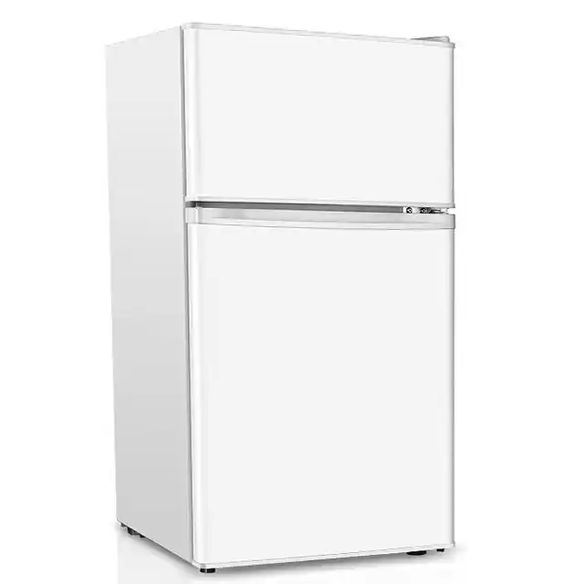 REFRIGERATOR HUA075 Power Source Electric Refrigeration Type Direct Cooling Capacity 60-99L Dimensions (L x W x H (Inches) 18*17*34 Power (W) 220V~240V Voltage (V) 12 Type Compact Material Plastic Installation PORTABLE Freezer Capacity 20L Fridge Capacity 52L Energy Efficiency Rating Grade 1