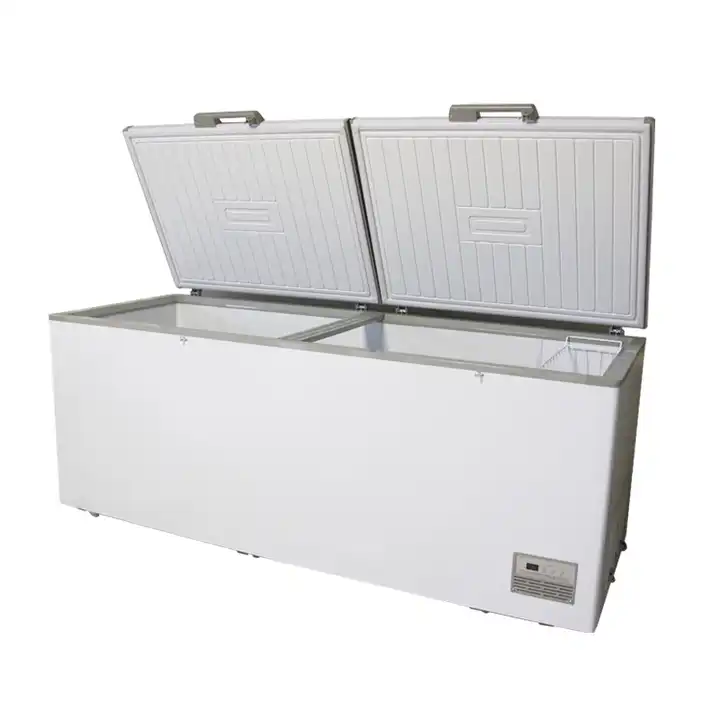 CHEST FREEZER HUA086 Type Freezers Temperature -26℃~-8℃ Climate Type ST/T/SN/N Refrigerant R290A Voltage (V) 220V/50HZ 110V/60HZ Cooling type Direct- Cooling Chiller Dimensions (L x W x H (Inches) 1130*655*850 Temperature Range -26℃~-8℃ Condensate Copper Tube Aluminum Fin Material Color steel plate Color White Style Economical